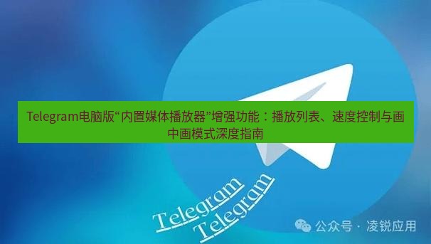 Telegram电脑版 Telegram电脑版“内置媒体播放器”增强功能：播放列表、速度控制与画中画模式深度指南