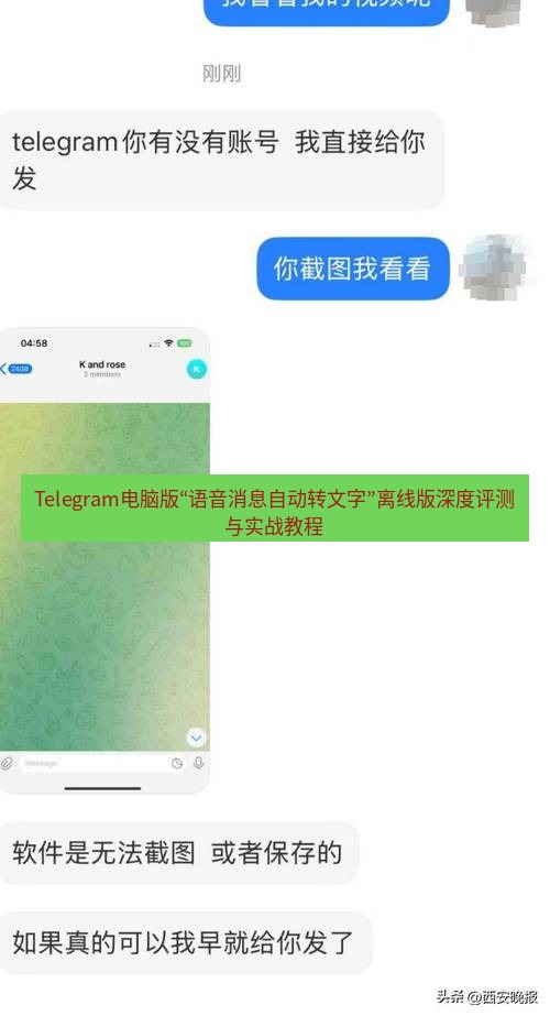 Telegram电脑版 Telegram电脑版“语音消息自动转文字”离线版深度评测与实战教程