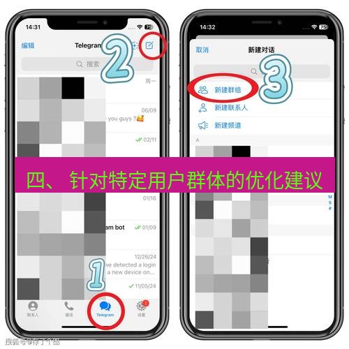 Telegram电脑版 四、 针对特定用户群体的优化建议