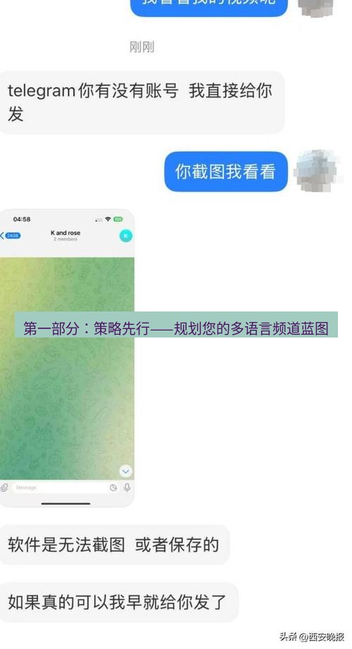 Telegram电脑版 第一部分：策略先行——规划您的多语言频道蓝图
