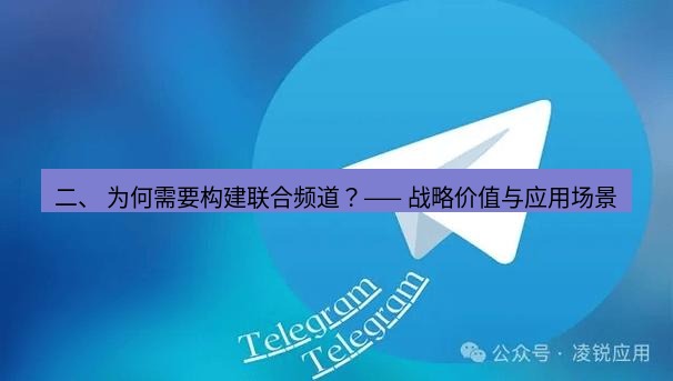 Telegram电脑版 二、 为何需要构建联合频道？—— 战略价值与应用场景