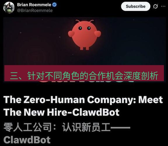 Telegram电脑版 三、针对不同角色的合作机会深度剖析