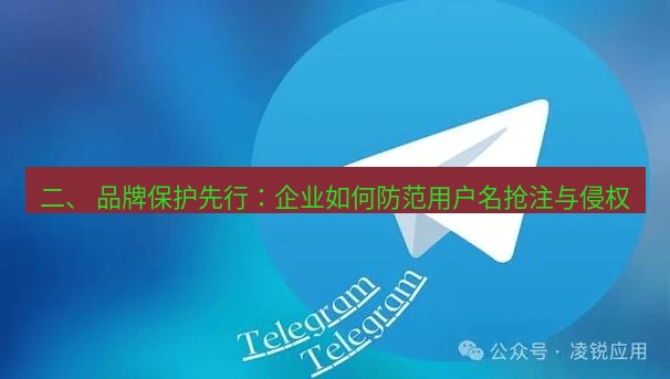 Telegram电脑版 二、 品牌保护先行：企业如何防范用户名抢注与侵权