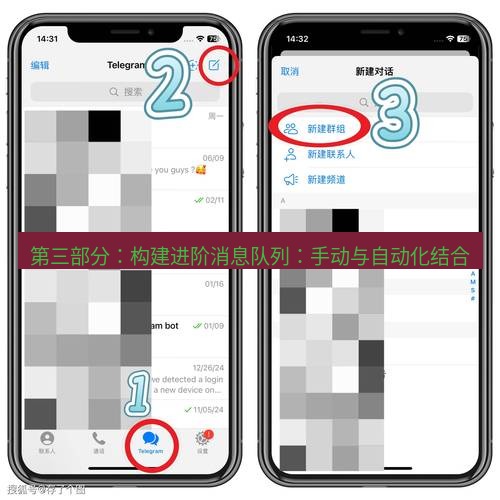 Telegram电脑版 第三部分:构建进阶消息队列:手动与自动化结合