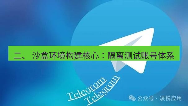 Telegram电脑版 二、 沙盒环境构建核心：隔离测试账号体系