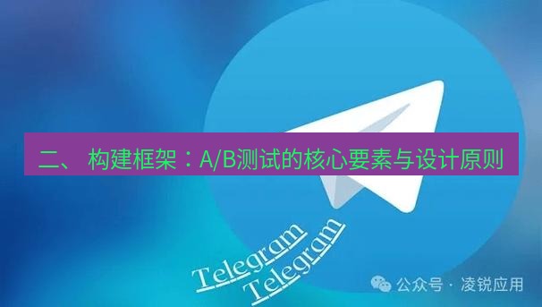 Telegram电脑版 二、 构建框架:A/B测试的核心要素与设计原则