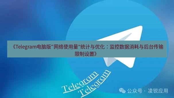 Telegram电脑版 《Telegram电脑版“网络使用量”统计与优化：监控数据消耗与后台传输限制设置》