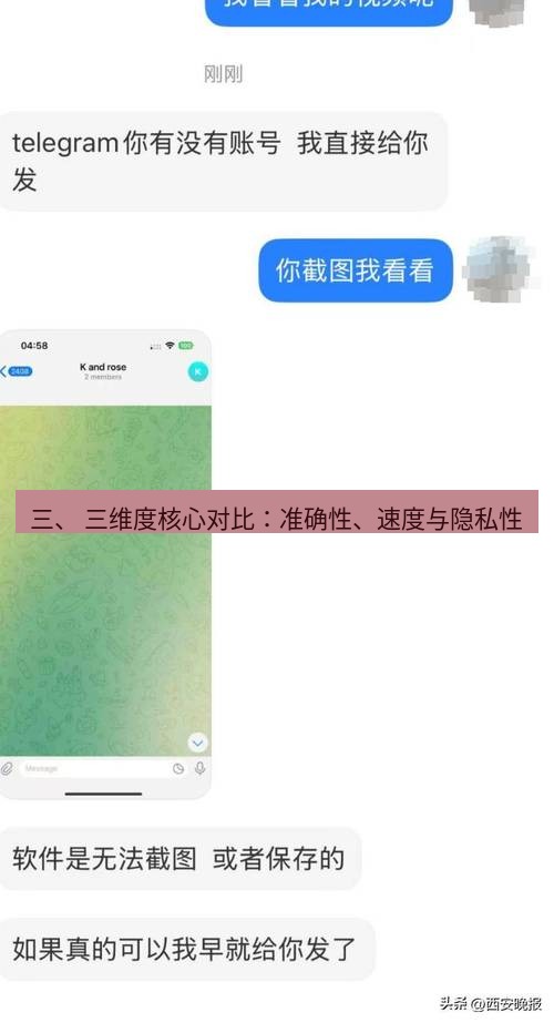 Telegram电脑版 三、 三维度核心对比:准确性、速度与隐私性