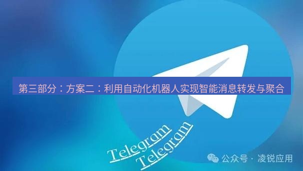 Telegram电脑版 第三部分：方案二：利用自动化机器人实现智能消息转发与聚合