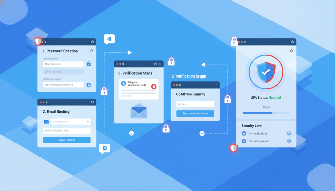 双因素认证设置流程与安全机制图