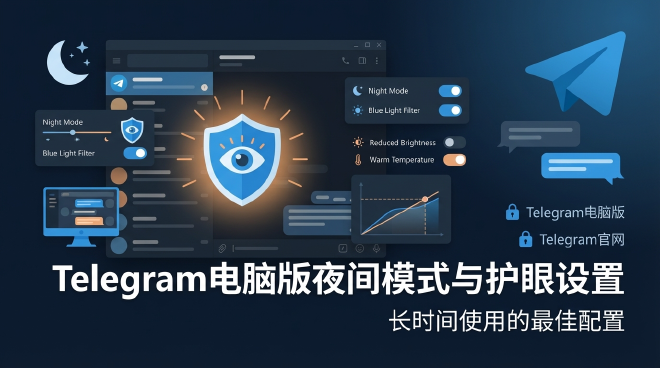 Telegram电脑版夜间模式