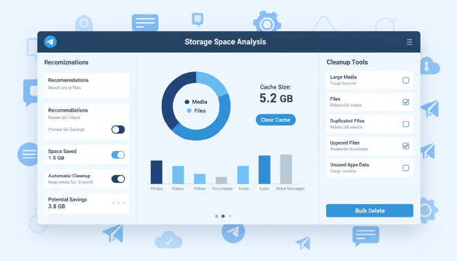 存储空间分析与清理工具界面