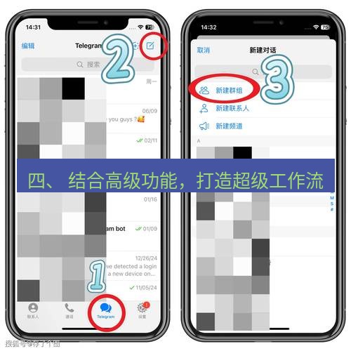 Telegram电脑版 四、 结合高级功能，打造超级工作流