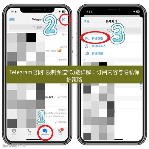 Telegram电脑版 Telegram官网“限制频道”功能详解：订阅内容与隐私保护策略