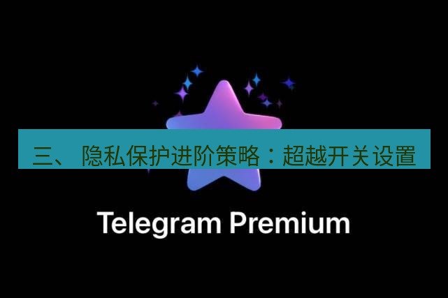 Telegram电脑版 三、 隐私保护进阶策略：超越开关设置